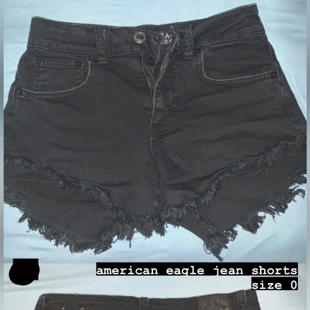 american eagle jean shorts